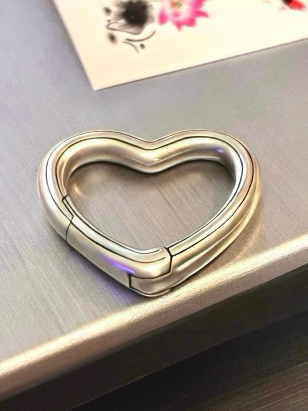 Silver Styling Heart Openable Connector Link | 925 Sterling No Offers